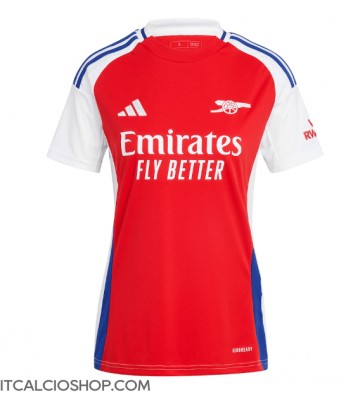 Arsenal Prima Maglia Femmina 2024-25 Manica Corta